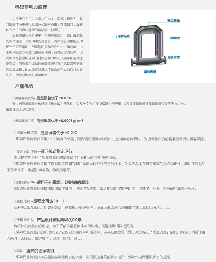原油質(zhì)量流量計(jì)工作原理及產(chǎn)品優(yōu)勢